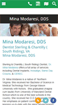 Mobile Screenshot of myareadentist.com
